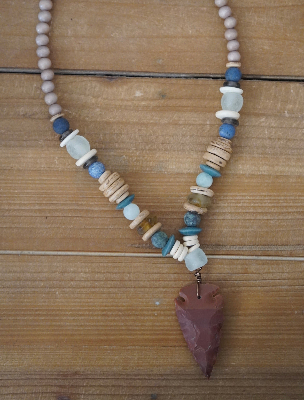 Tribal Arrowhead Necklace